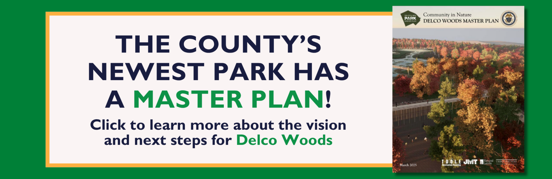 Delco Woods Banner